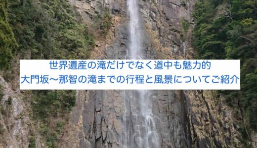 【レポート】世界遺産の滝だけでなく道中も魅力的。大門坂〜那智の滝までの行程と風景についてご紹介